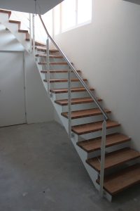 Escalier moderne et design sur mesure fabriqué par K-ESCALIERS