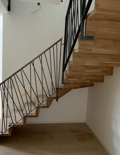 Escalier moderne et design sur mesure fabriqué par K-ESCALIERS