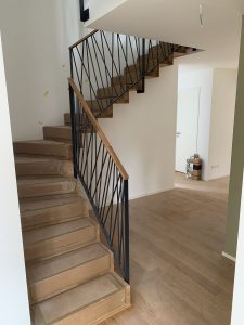 Escalier moderne et design sur mesure fabriqué par K-ESCALIERS