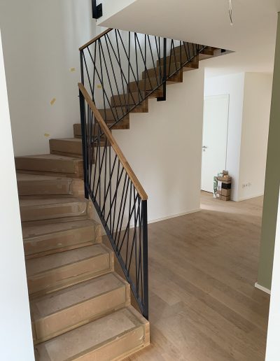 Escalier moderne et design sur mesure fabriqué par K-ESCALIERS