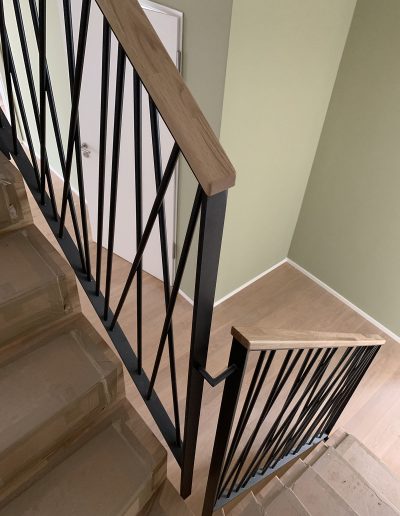 Escalier moderne et design sur mesure fabriqué par K-ESCALIERS