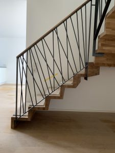 Escalier moderne et design sur mesure fabriqué par K-ESCALIERS