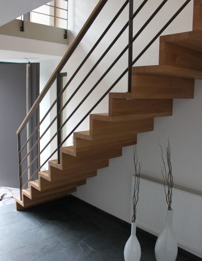 Escalier moderne et design sur mesure fabriqué par K-ESCALIERS