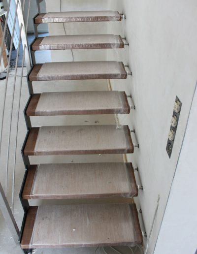 Escalier moderne et design sur mesure fabriqué par K-ESCALIERS