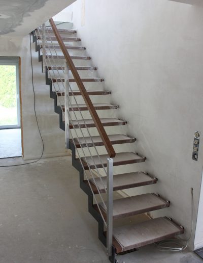 Escalier moderne et design sur mesure fabriqué par K-ESCALIERS