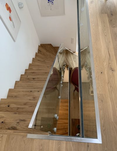 Escalier moderne et design sur mesure fabriqué par K-ESCALIERS