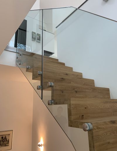 Escalier moderne et design sur mesure fabriqué par K-ESCALIERS