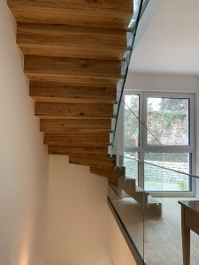 Escalier moderne et design sur mesure fabriqué par K-ESCALIERS