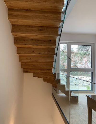 Escalier moderne et design sur mesure fabriqué par K-ESCALIERS