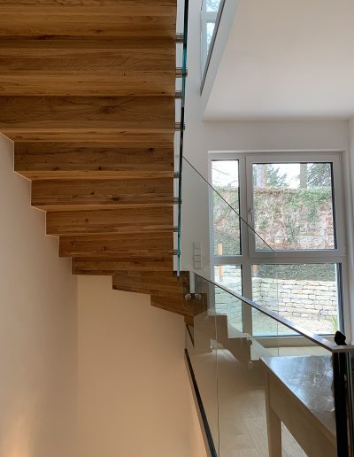 Escalier moderne et design sur mesure fabriqué par K-ESCALIERS