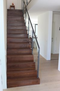 Escalier moderne et design sur mesure fabriqué par K-ESCALIERS