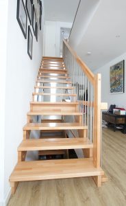 Escalier moderne et design sur mesure fabriqué par K-ESCALIERS