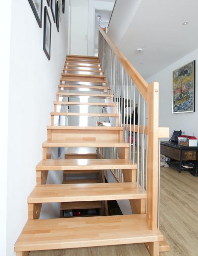 Escalier moderne et design sur mesure fabriqué par K-ESCALIERS