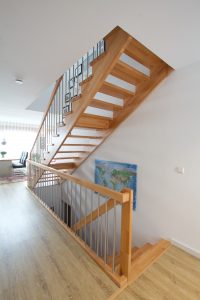 Escalier moderne et design sur mesure fabriqué par K-ESCALIERS