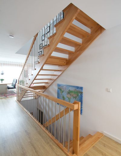 Escalier moderne et design sur mesure fabriqué par K-ESCALIERS