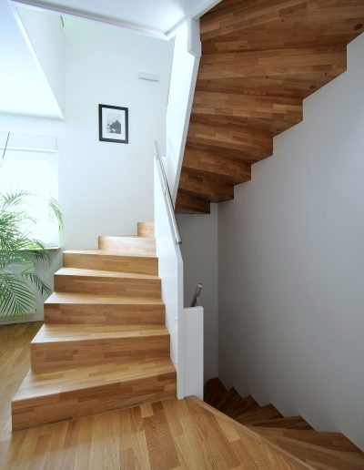 Escalier moderne et design sur mesure fabriqué par K-ESCALIERS